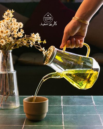 روغن ریز هرمی درب استیل