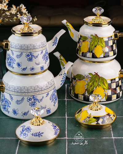کتری و قوری لعابی