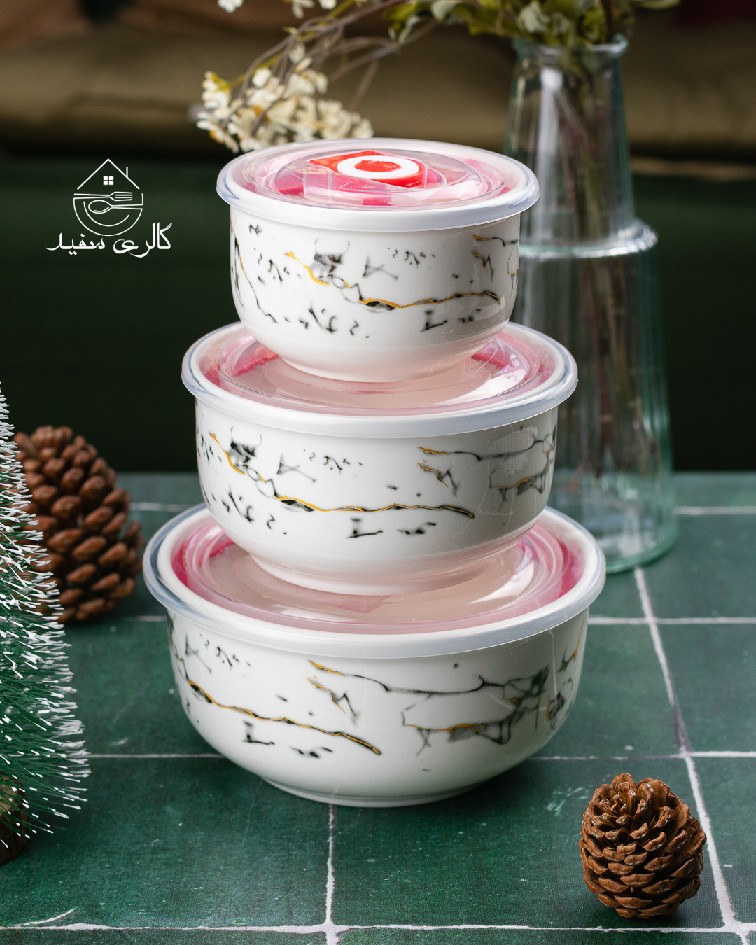 نگهدارنده سرامیکی سه عددی