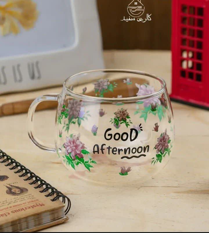 ماگ گودافترنون گلدار